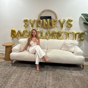 SABO SKIRT Ginny White Cotton Pants & top set